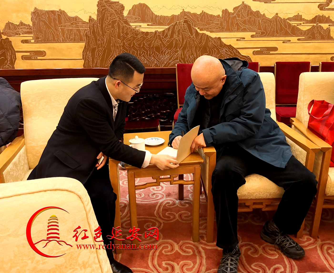 常世民与刘伯承元帅之子刘蒙将军 (9)【红色延安网】.jpg