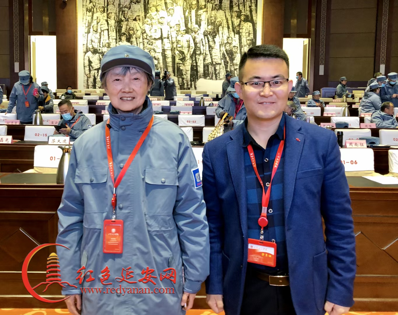 叶剑英元帅之女叶向真与红色延安网总编辑常世民