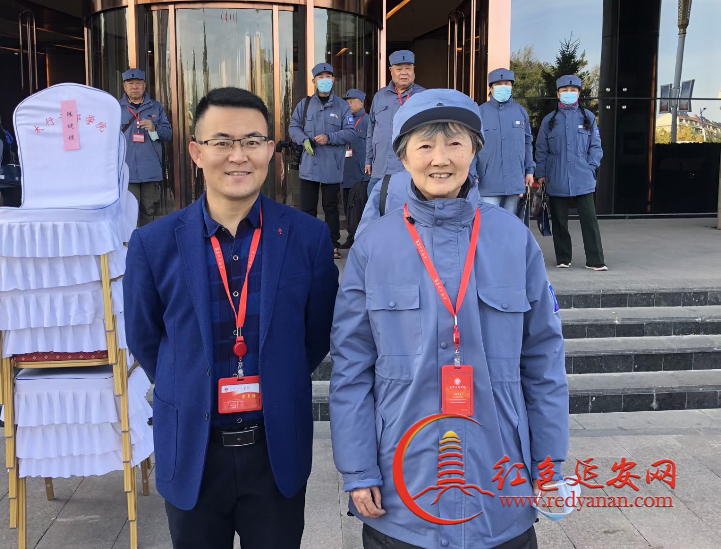 叶剑英元帅之女叶向真与红色延安网总编辑常世民