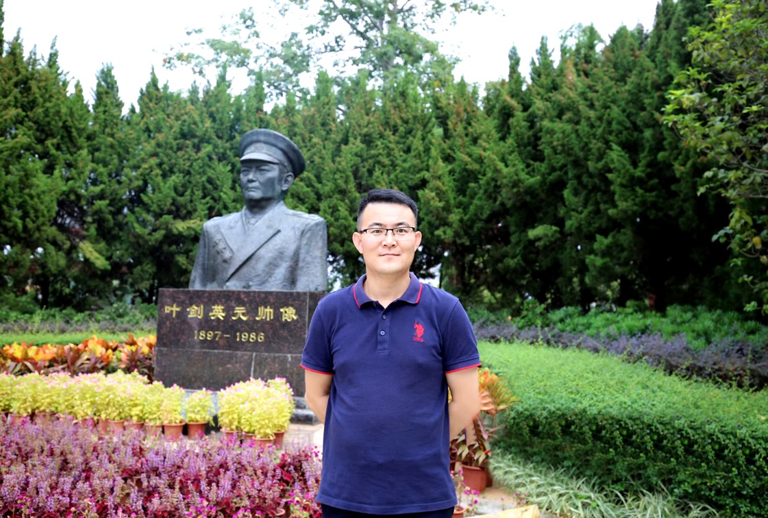 红色延安网总编辑、压舱石故事汇发起人常世民在叶剑英纪念馆