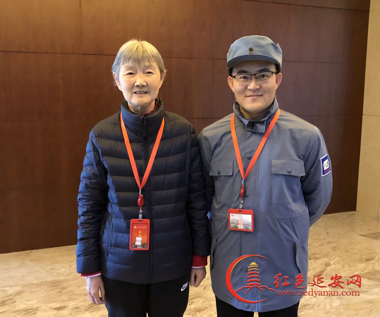 叶剑英元帅之女叶向真与红色延安网总编辑、压舱石故事汇发起人常世民 叶剑英元帅之女叶向真与红色延安网总编辑、压舱石故事汇发起人常世民